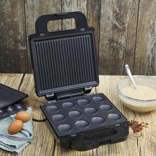 3-in-1 Snack Maker – Grill, Toast & Sandwich All in One