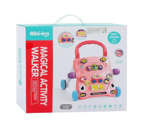 2-in-1 Baby Learning Walker