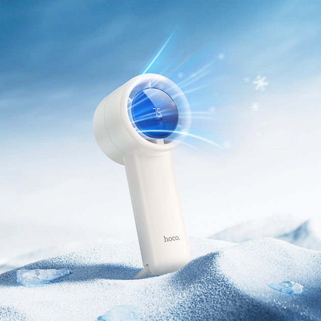 AirMate™ Rechargeable Handheld Fan – 5 Speed with LED Display