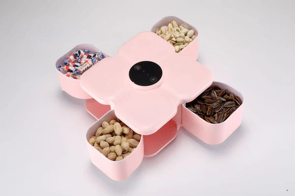 Smart Touch Candy Box – Divided Snack Organizer 2.5L