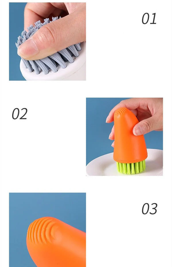 VeggieScrub™ Cleaning Brush – Kitchen Scrubber