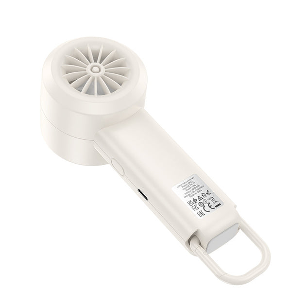 AirMate™ Rechargeable Handheld Fan – 5 Speed with LED Display
