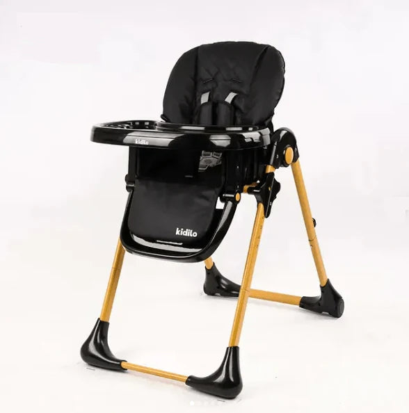 Foldable Baby High Chair with Tray