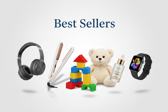 best seller collection and use different photos like electronic health beasuty hair straightner toys