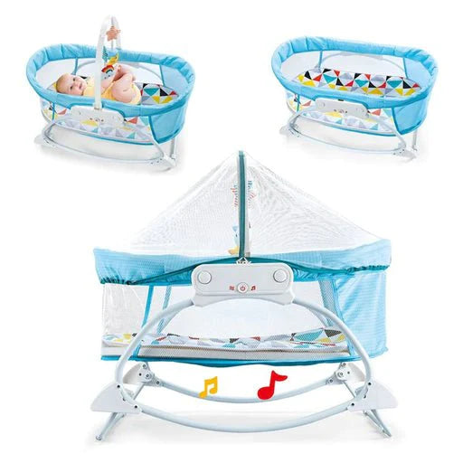 Baby Cradle – Soft & Safe Rocking Bassinet for Newborns