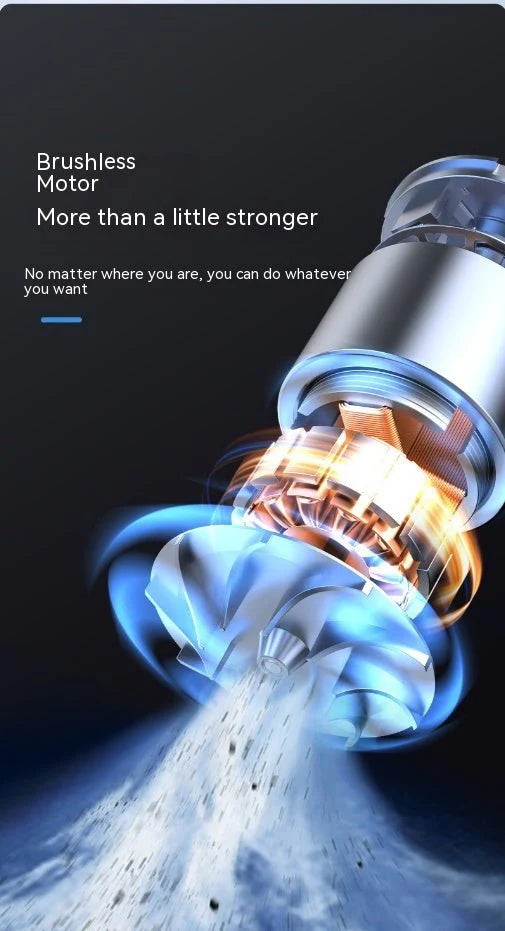 Wireless Handheld Car Cleaner – Super Strong Suction 12000Pa