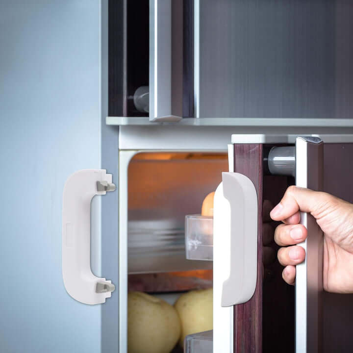 Multifunctional Fridge & Cabinet Door Lock – Baby Safety U‑Lock