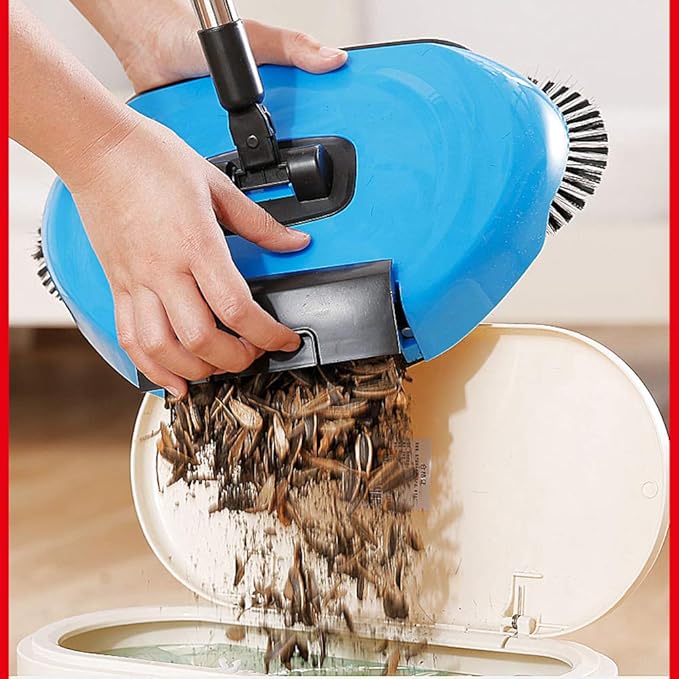 CleanNest™ 360° Manual Floor Sweeper
