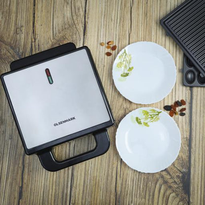3-in-1 Snack Maker – Grill, Toast & Sandwich All in One