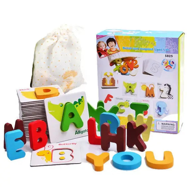 Wooden Montessori Puzzle Toy for Toddlers