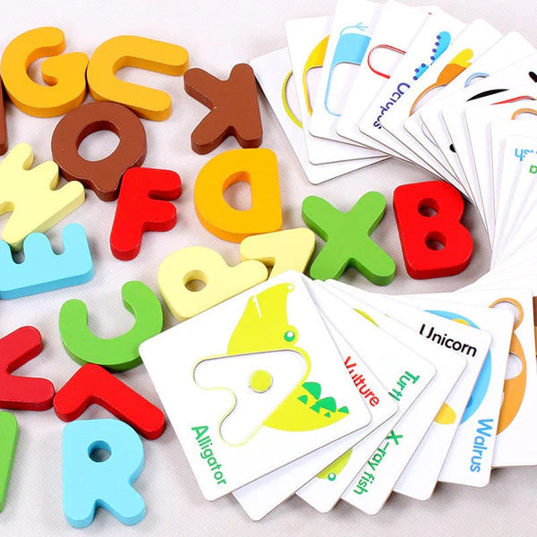 Wooden Montessori Puzzle Toy for Toddlers