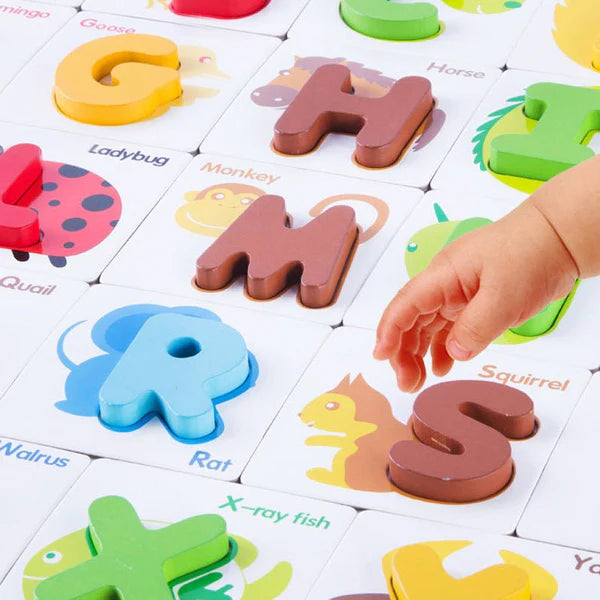 Wooden Montessori Puzzle Toy for Toddlers