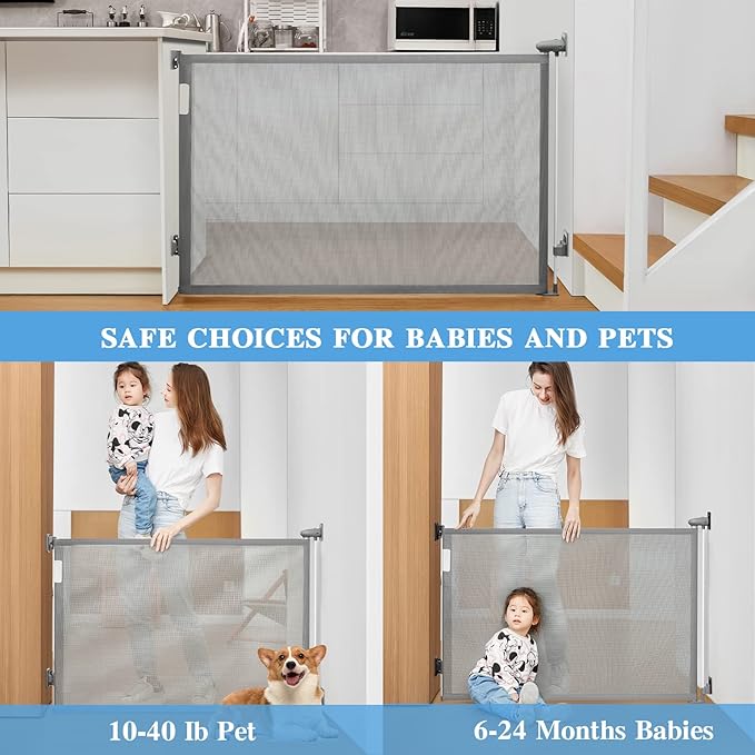 Baby Doorway Safety Gate Adjustable