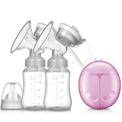 Double Heads Electric Nursing Pumps – Quiet, Safe & Portable Breastfeeding Solution