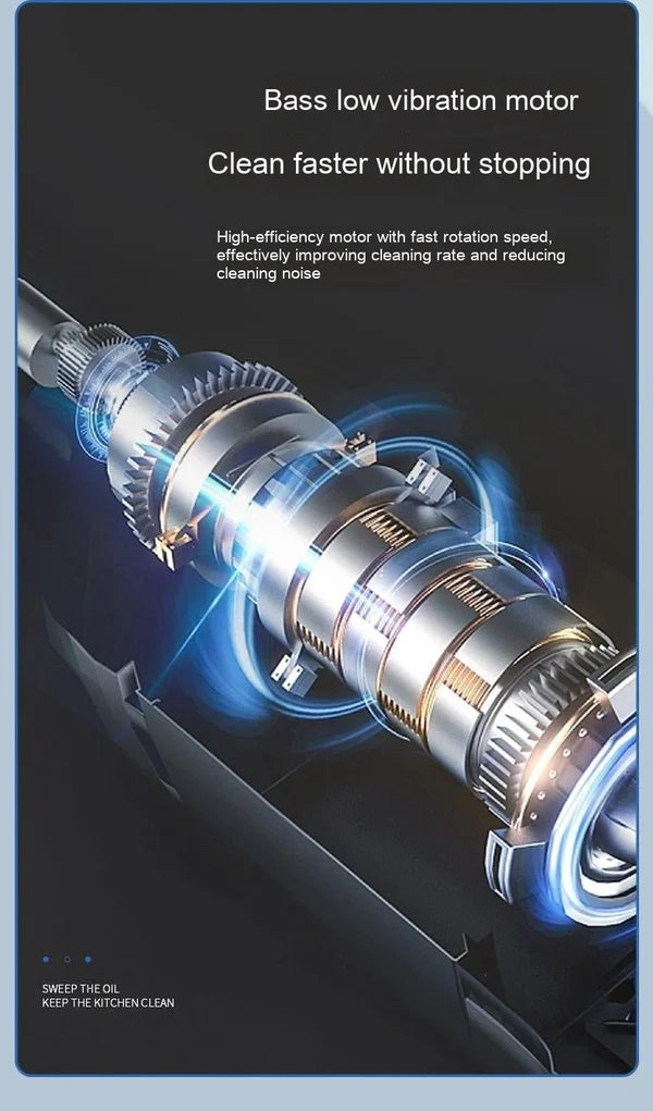 Handheld Electric Floor Cleaning Brush – Multifunctional Scrubber for Home Use