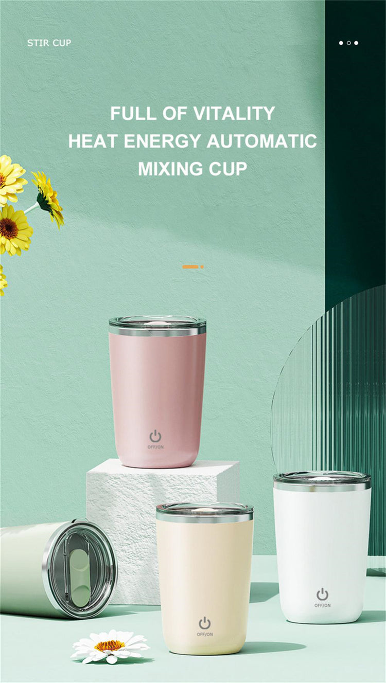 Automatic Self-Stirring Mug 350ml Stainless Steel