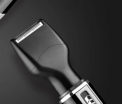 Rechargeable Electric Nose Hair Trimmer Set – Multi-Functional Grooming Kit