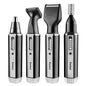 Rechargeable Electric Nose Hair Trimmer Set – Multi-Functional Grooming Kit