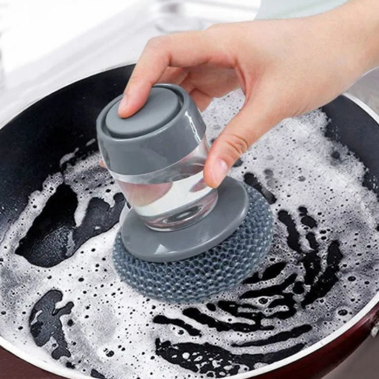 ScrubMate™ Liquid Soap Dispensing Pot Brush