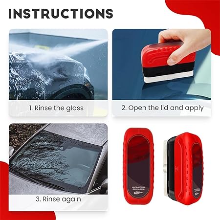Glass Cleaning Board – Streak-Free Window & Mirror Cleaner