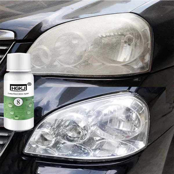 Headlight Restoration Solution for Car Lights