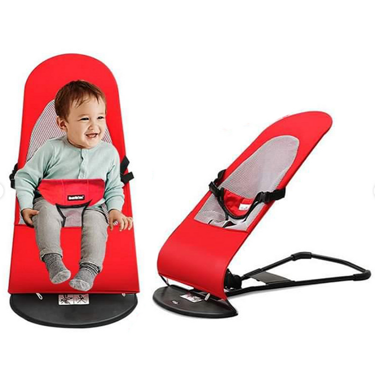 Foldable Baby Bouncer with Toy Bar