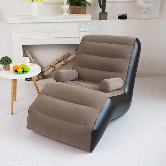 Inflatable Sofa Couch – Portable, Waterproof & Ultra-Comfy for Home, Camping, Beach & More