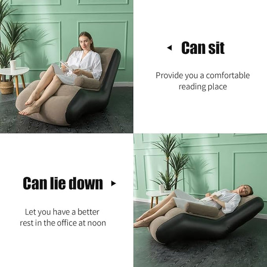 Inflatable Sofa Couch Portable Waterproof