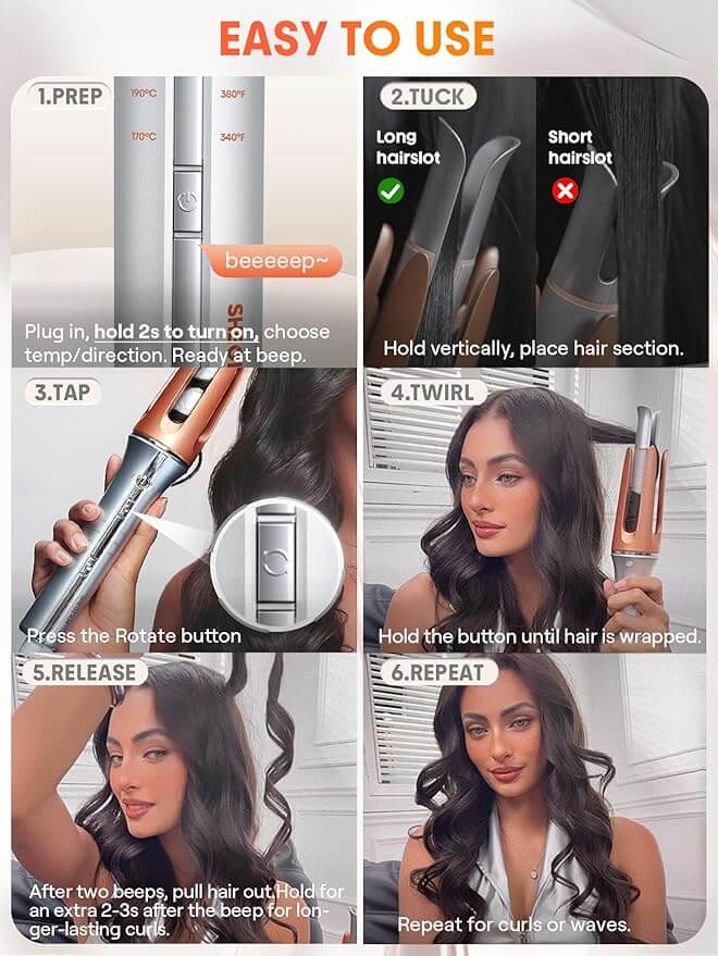 SHEGLAM It-Curl Automatic Hair Curler