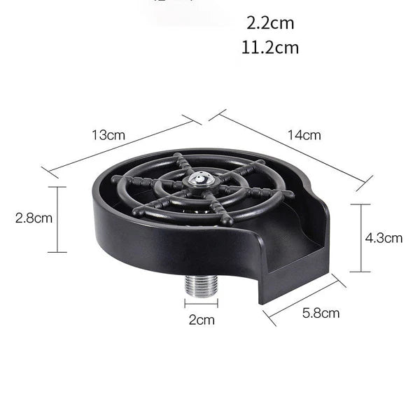 Bar Counter Cup Washer High-Pressure Sink