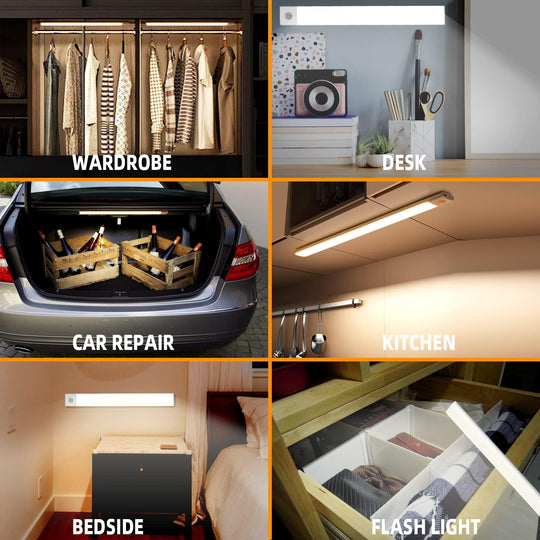 Rechargeable Motion Sensor LED Light Bar