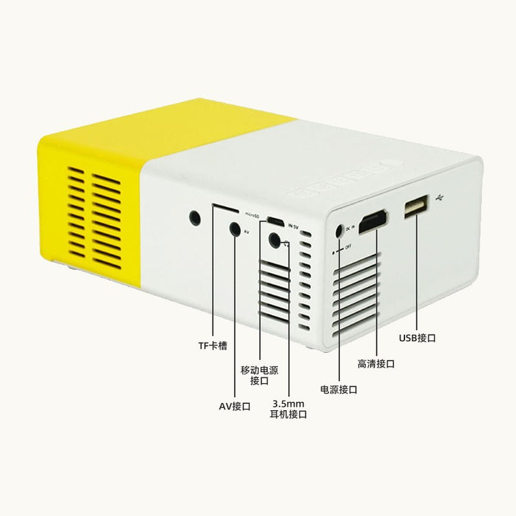 LumaCast™ Mini Smart Projector – Android 9.0 | Up to 120" Display
