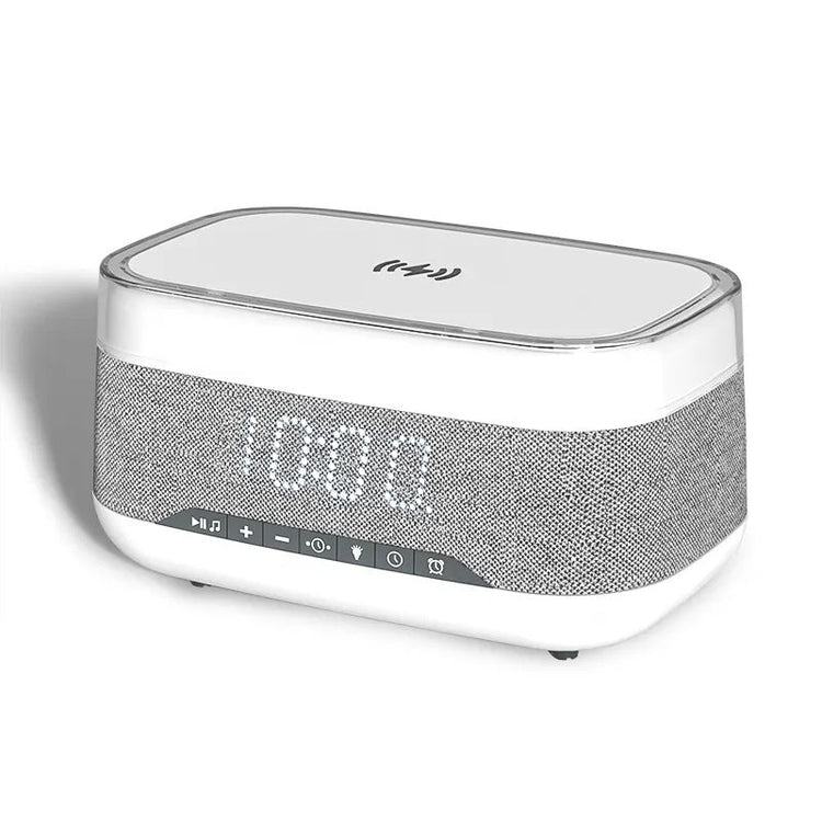 Multifunctional Alarm Clock with Wireless Charging