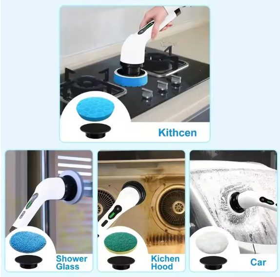 Electric Cleaning Brush JY-6010 – Cordless Power Scrubber
