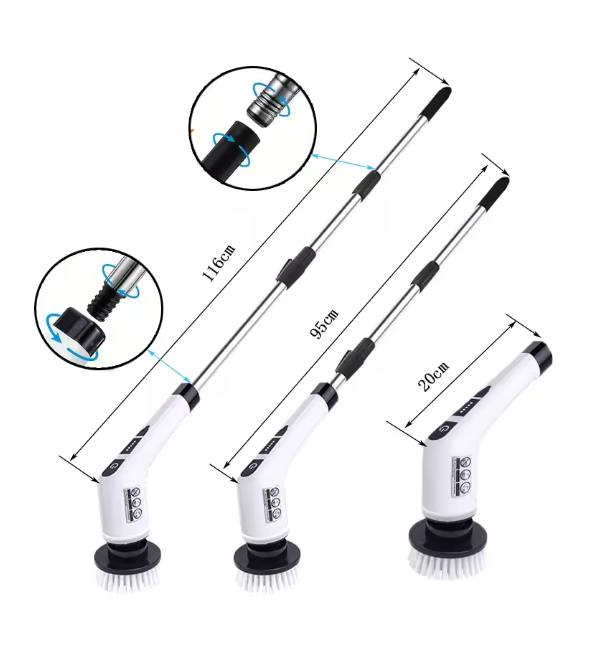 Electric Cleaning Brush JY-6010 – Cordless Power Scrubber