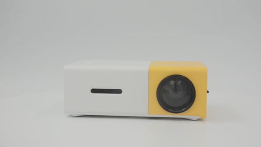 LumaCast™ Mini Smart Projector – Android 9.0 | 120" Display | Built-in Speakers