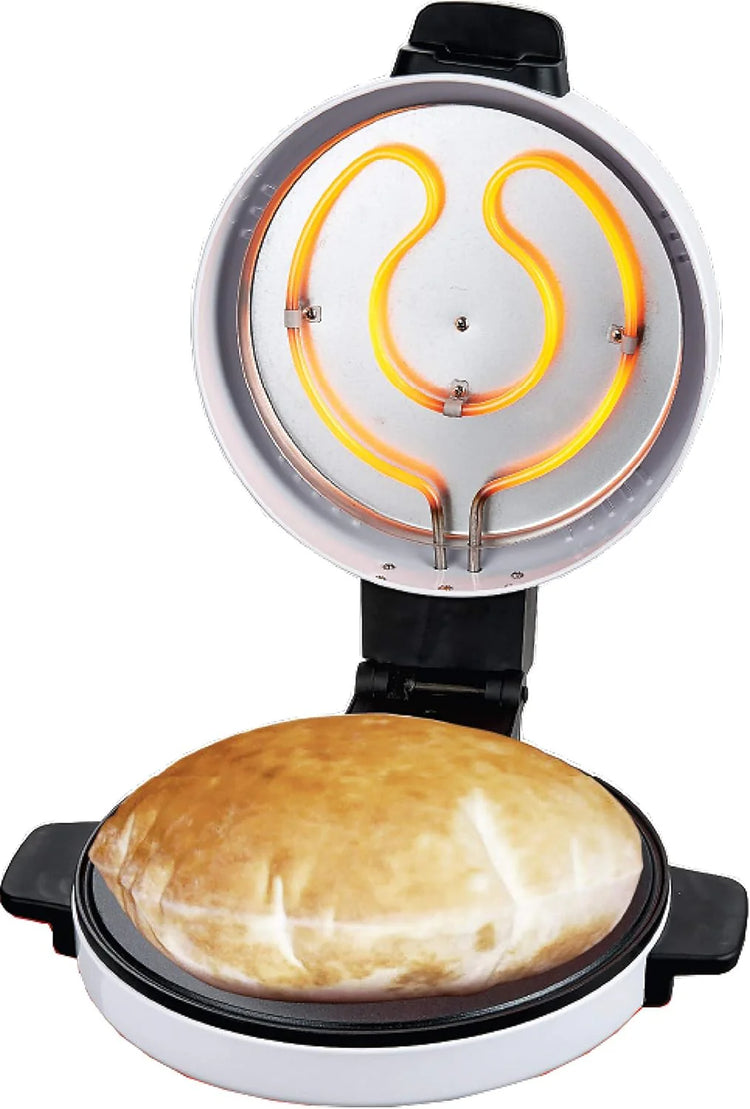 QuickPress™ Electric Pizza & Roti Maker – Non-Stick Dual Plate Cooker