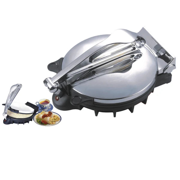 QuickPress™ Electric Pizza & Roti Maker – Non-Stick Dual Plate Cooker