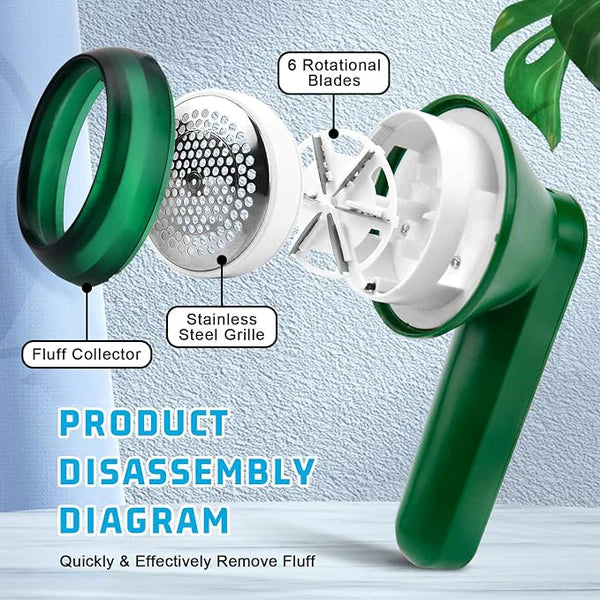 Rechargeable Fabric Lint Remover