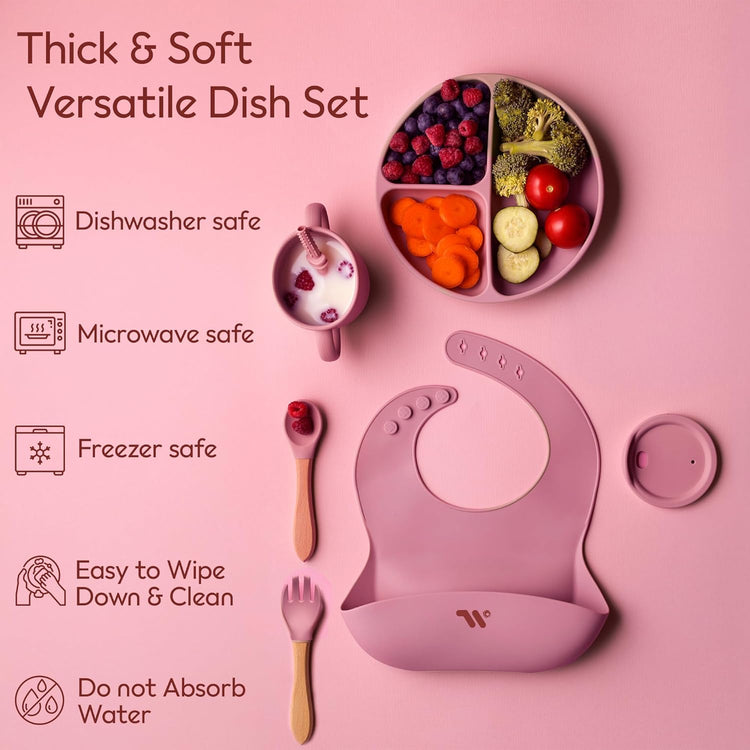 Silicone Baby Feeding Set