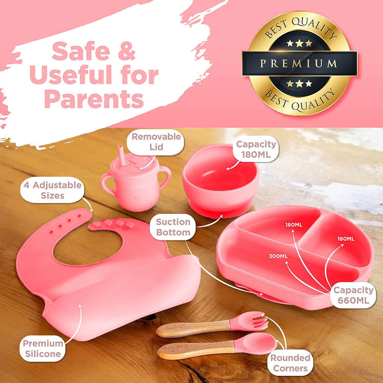 Silicone Baby Feeding Set