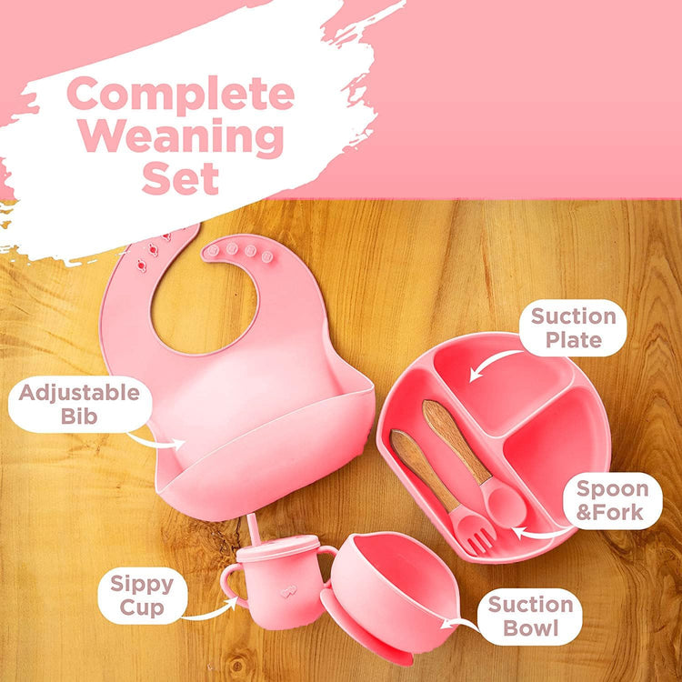Silicone Baby Feeding Set