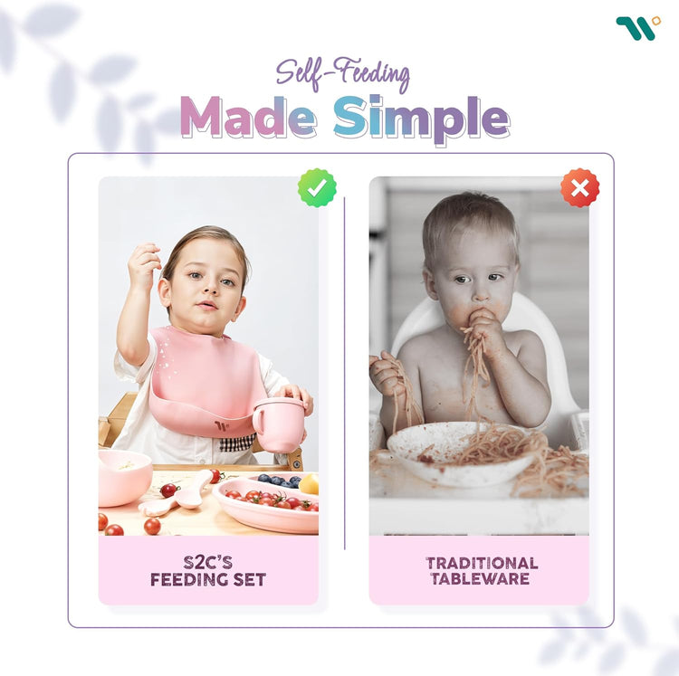 Silicone Baby Feeding Set