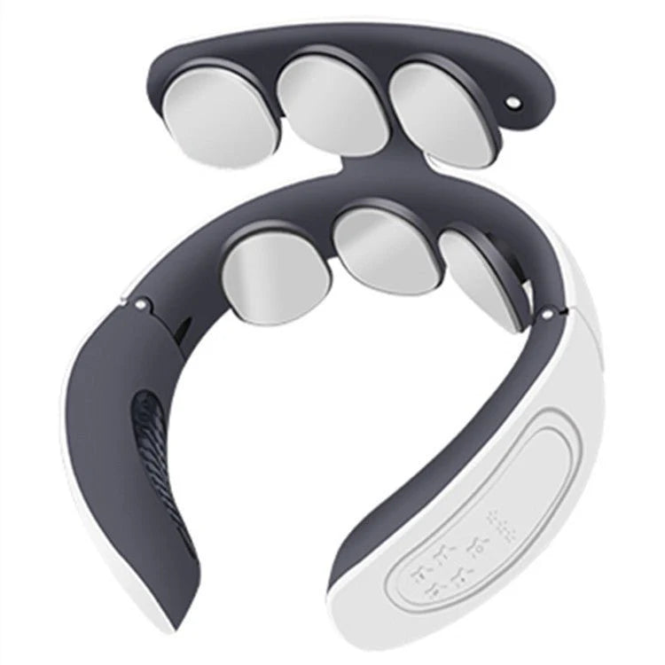 Home Portable Six-Head Cervical Massager – Neck Therapy with Heat & Deep Relief