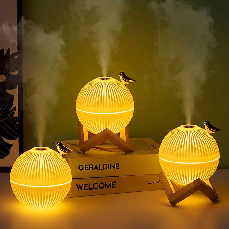 Desktop Humidifier – Silent Operation with Ambient Light & USB Power
