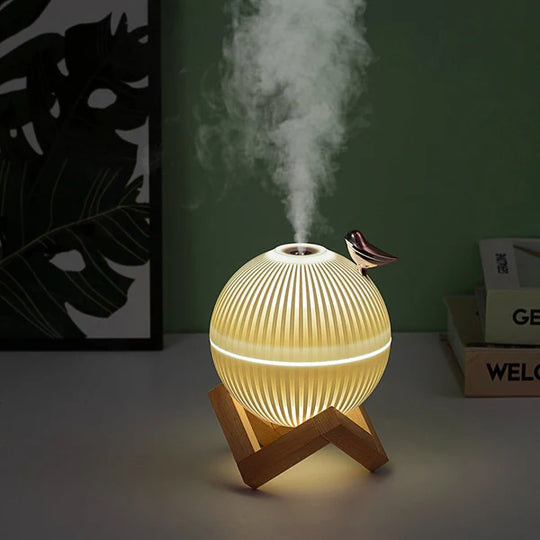 Desktop Humidifier – Silent Operation with Ambient Light & USB Power