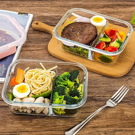 SmartSeal™ Food Storage Containers – Leakproof | 2 or 3 Compartments | 520ml / 640ml