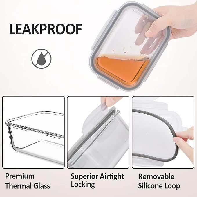 SmartSeal™ Leakproof Food Storage Containers (2 & 3 Compartment)
