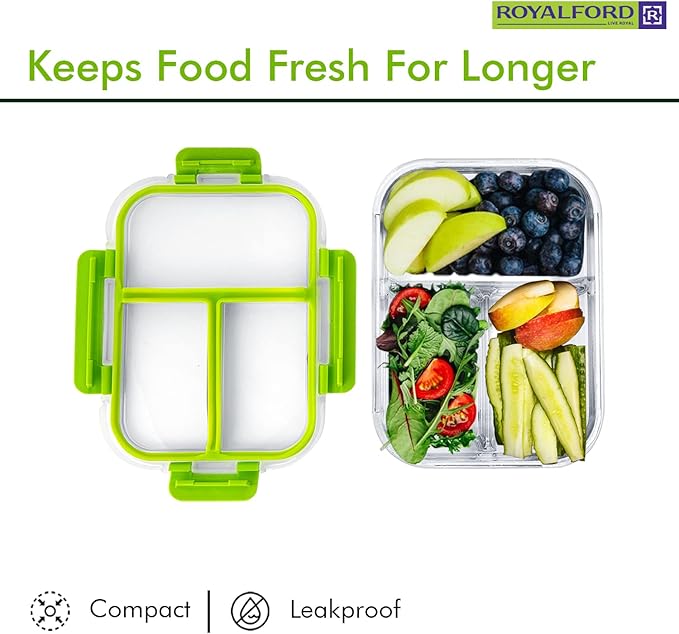 SmartSeal™ Leakproof Food Storage Containers (2 & 3 Compartment)