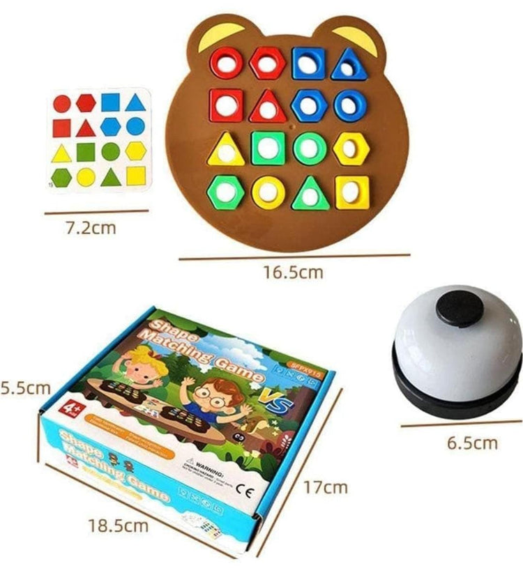 SnapShapes™ Shape & Color Matching Game for Kids